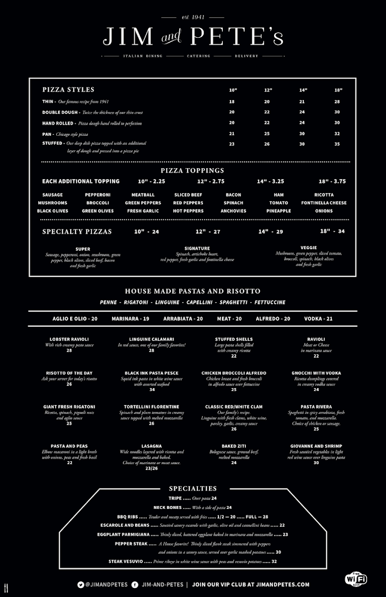 Menu Jim & Pete's-2